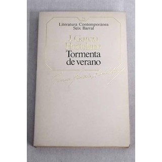 Literatura Contemporánea (25): Tormenta de verano.